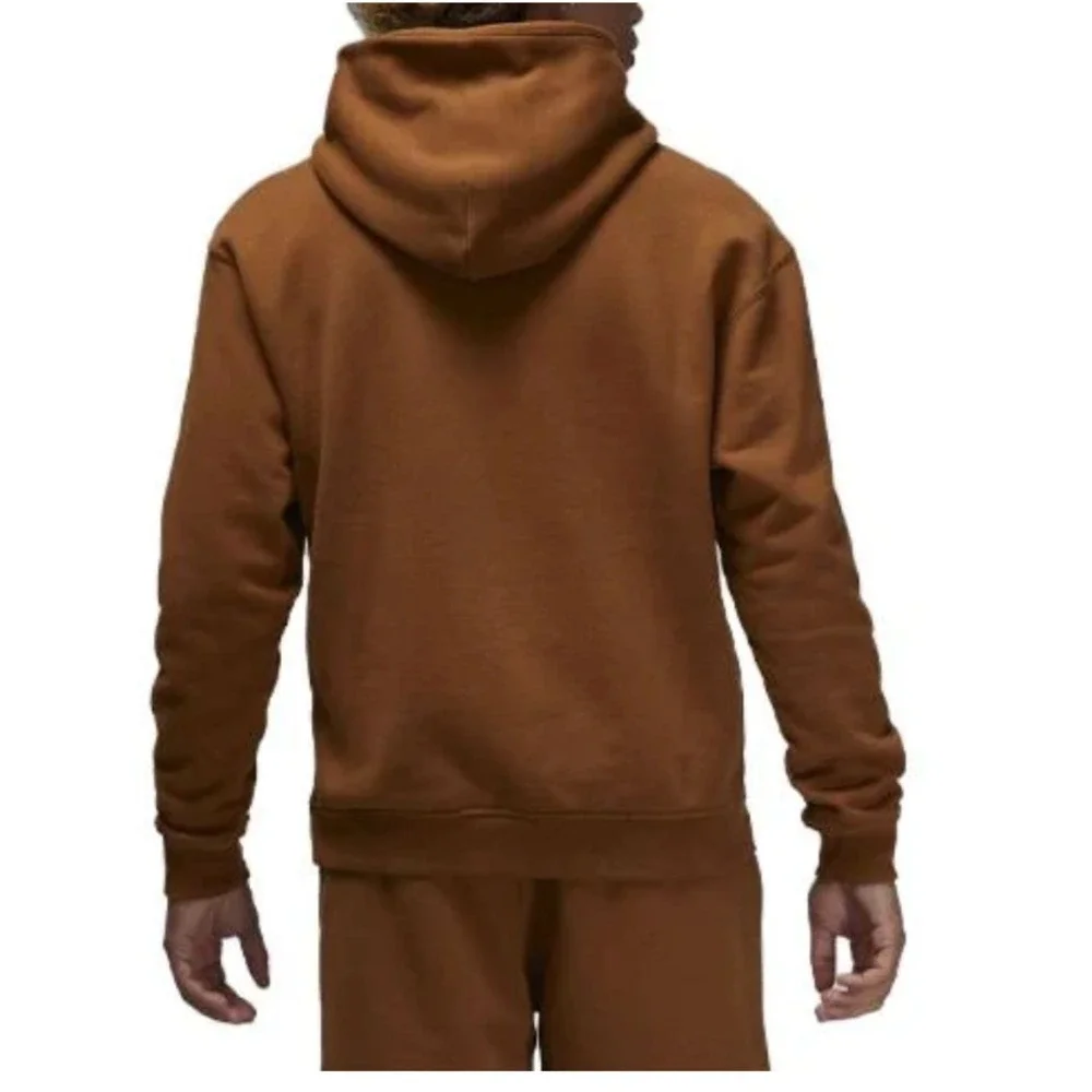New Air Jordan Wordmark Small Men's Fleece Hoodie Light British Tan FJ1966-281